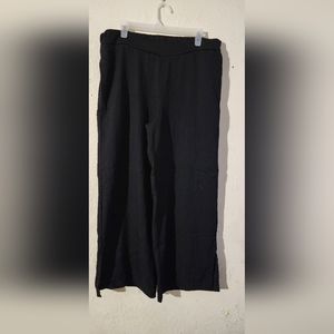 Black Large Petite Pants